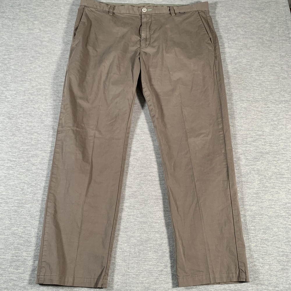 Linksoul Pants Mens 38 Brown Golf Chinos‎ Lightweight Casual Straight Stretch